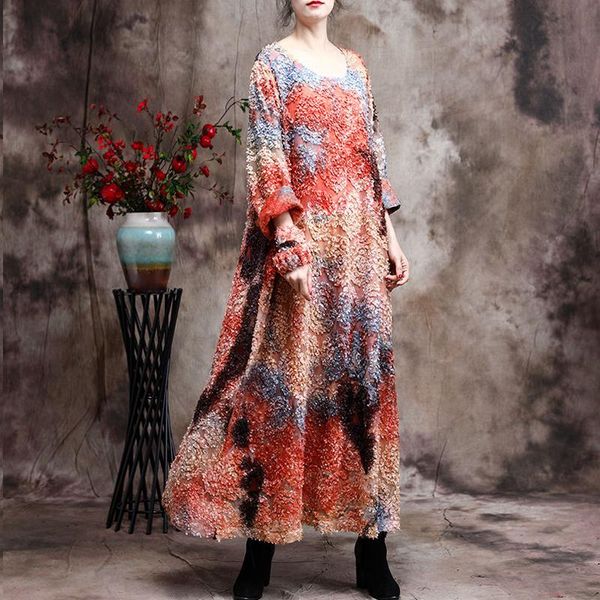 casual dresses qpfjqd ladies retro a-line robes 2021 spring autumn o-neck long sleeve female patchwork flower belt, Black;gray
casual dresses qpfjqd ladies retro a-line robes 2021 spring autumn o-neck long sleeve female patchwork flower belt, Black;gray