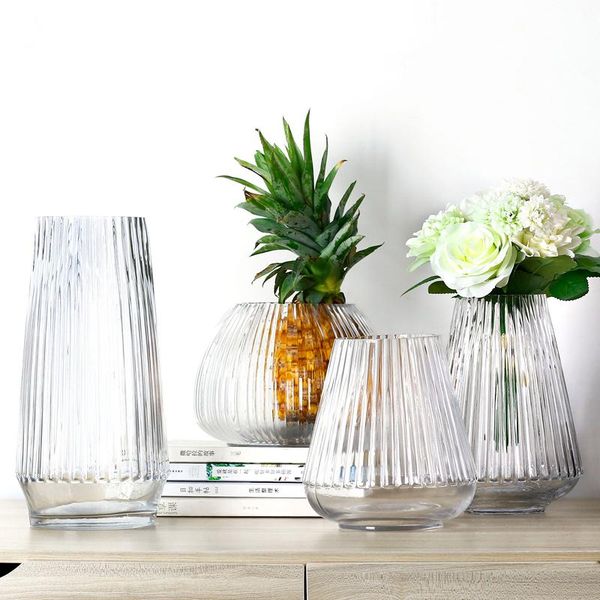 vases minimalist striped glass vase home decoration hydroponics flower arrangement small fresh ornaments
vases minimalist striped glass vase home decoration hydroponics flower arrangement small fresh ornaments