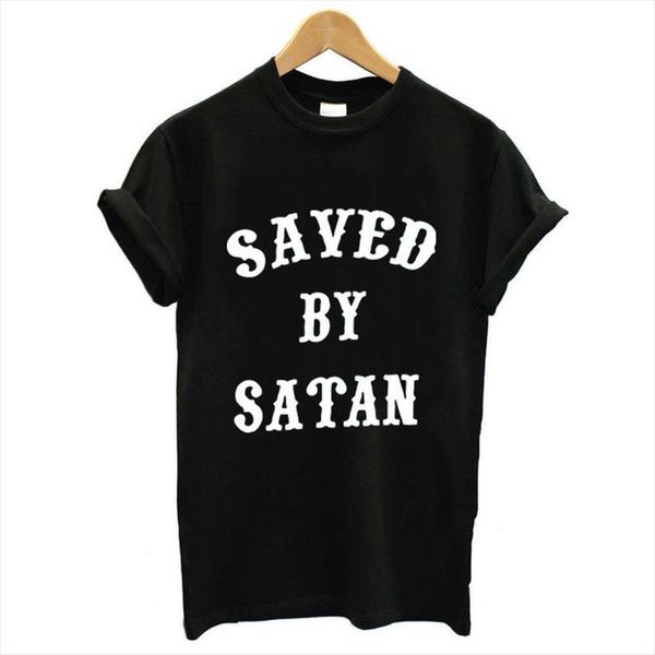 saved by satan letter men print short sleeve o neck loose summer tee camisetas mujer, White;black
saved by satan letter men print short sleeve o neck loose summer tee camisetas mujer, White;black