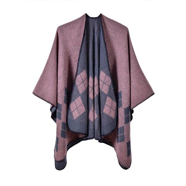 scarves ponchos coat 2021 cashmere women plaid print winter warm shawls and wraps pashmina thick capes femme scarf, Blue;gray
scarves ponchos coat 2021 cashmere women plaid print winter warm shawls and wraps pashmina thick capes femme scarf, Blue;gray