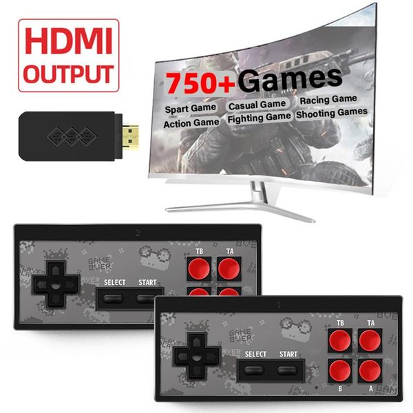 hd double player mini retro console wireless controller -compatible output dual play
hd double player mini retro console wireless controller -compatible output dual play