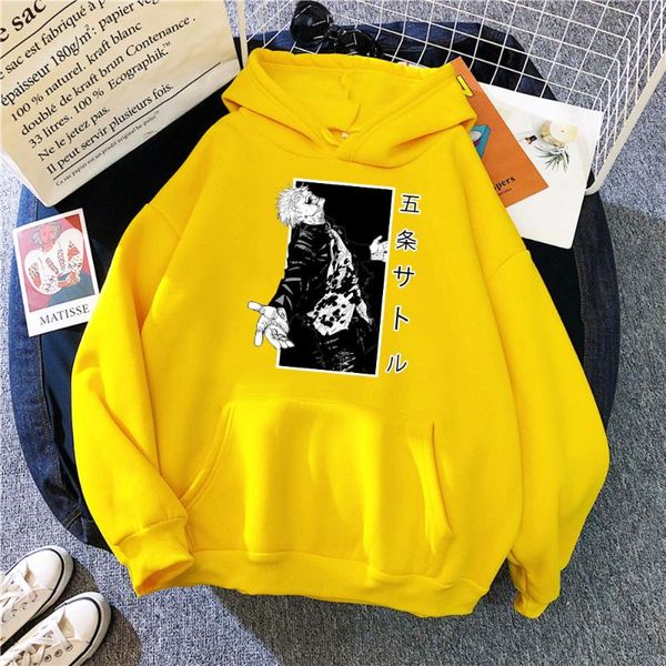 men's hoodies & sweatshirts anime jujutsu kaisen gojo satoru print men women fashion hip hop hooded streetwear clothing, Black
men's hoodies & sweatshirts anime jujutsu kaisen gojo satoru print men women fashion hip hop hooded streetwear clothing, Black