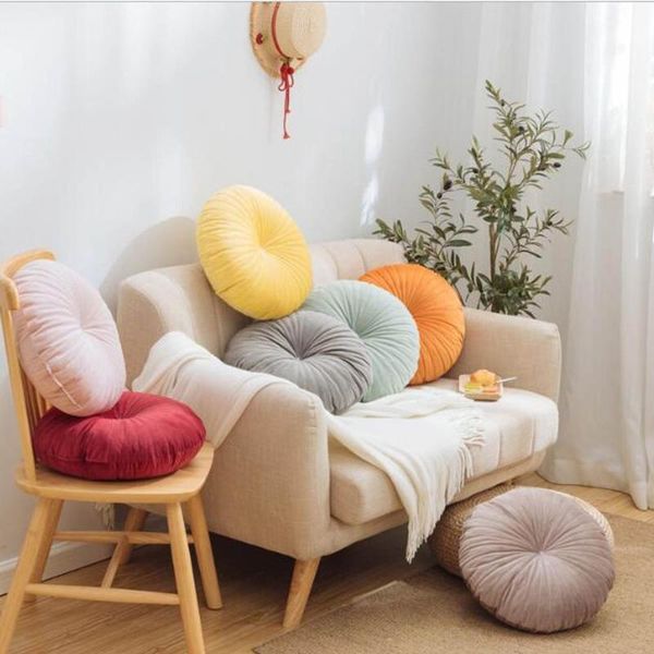 nordic ins colorful cushion multi-function soft plush cushions home decor simple pumpkin design round pillow
nordic ins colorful cushion multi-function soft plush cushions home decor simple pumpkin design round pillow