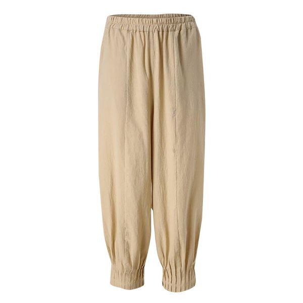 women's pants & capris women pure color high waist pleated hem cotton linen trousers loose casual fashion spring summer 527, Black;white
women's pants & capris women pure color high waist pleated hem cotton linen trousers loose casual fashion spring summer 527, Black;white