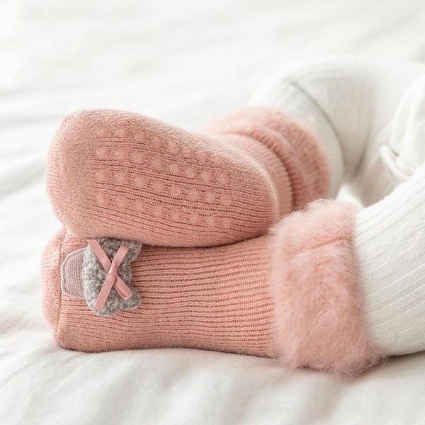 socks thick warm plush cute cartoon baby winter thicken toddler boy girl non-slip floor enfant first walkers boys girls, Pink;yellow
socks thick warm plush cute cartoon baby winter thicken toddler boy girl non-slip floor enfant first walkers boys girls, Pink;yellow