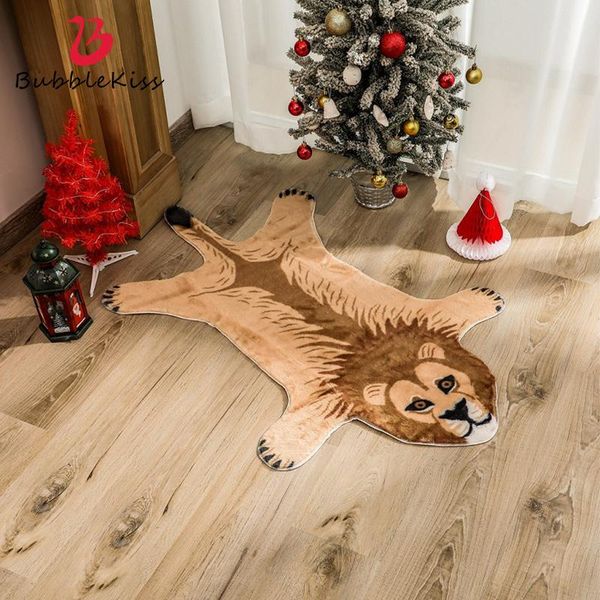 carpets bubble kiss 2021 fur lion carpet home children room decoration pet mat anti-slip bedroom bedside area
carpets bubble kiss 2021 fur lion carpet home children room decoration pet mat anti-slip bedroom bedside area