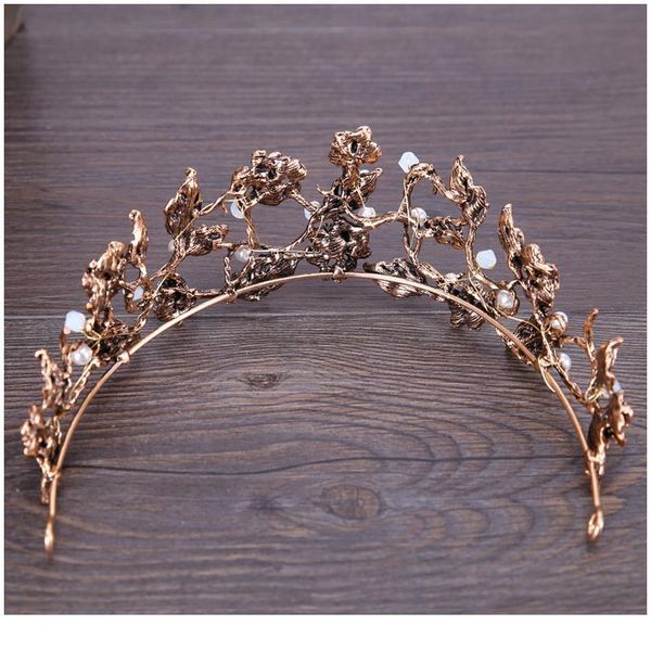 vintage crown wedding hair accessories crystal pearl headdress and crown bride crown queen jewel jllygs, Silver
vintage crown wedding hair accessories crystal pearl headdress and crown bride crown queen jewel jllygs, Silver