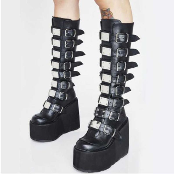 boots lapolaka fashion female flat heel round toe zip high buckle with platform 2021 women shoes large size, Black
boots lapolaka fashion female flat heel round toe zip high buckle with platform 2021 women shoes large size, Black