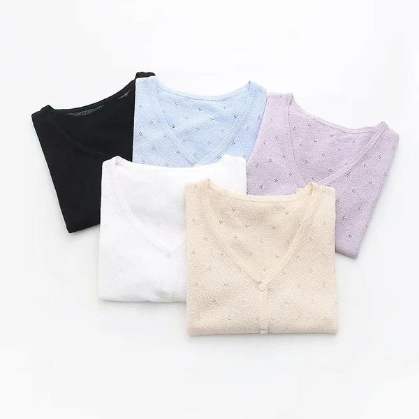 women's tanks & camis ww5505 knitted hollow v-neck cardigan coat thin air conditioning shirt in summer sun proof sweater top, White
women's tanks & camis ww5505 knitted hollow v-neck cardigan coat thin air conditioning shirt in summer sun proof sweater top, White