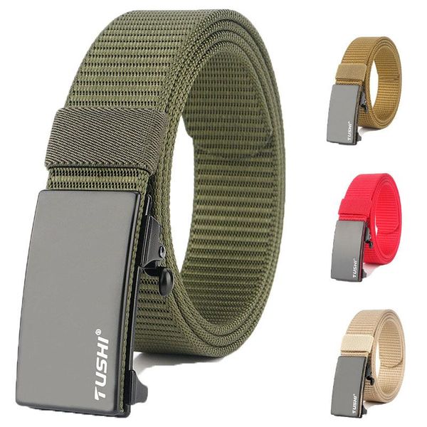 belts 2021 outdoor nylon automatic buckle men's and women's tactical belt luxury sports travel non-slip breathable, Black;brown
belts 2021 outdoor nylon automatic buckle men's and women's tactical belt luxury sports travel non-slip breathable, Black;brown