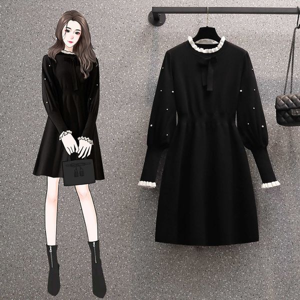 new black mesh , large size, round neck, women's wear, tight french suit, ffy sleeves, series, spring and autumn 2021 c2z6, Black;gray
new black mesh , large size, round neck, women's wear, tight french suit, ffy sleeves, series, spring and autumn 2021 c2z6, Black;gray