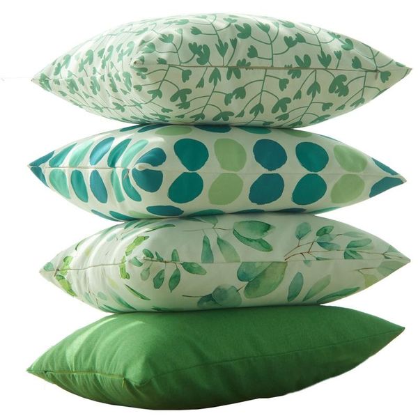 pillow case set of 4 decorative cushion covers 45x45cm, green plants waterproof throw for outdoor patio garden decor
pillow case set of 4 decorative cushion covers 45x45cm, green plants waterproof throw for outdoor patio garden decor