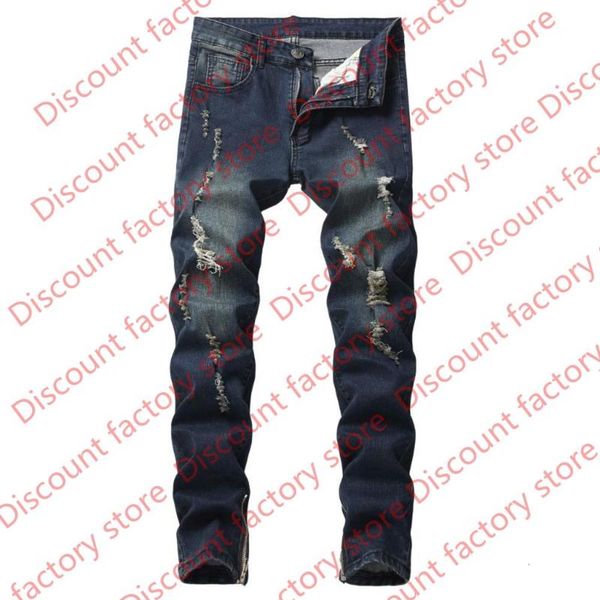 mens ripped jeans stretchy skinny slim fit denim pants destroyed frayed moustache effect trousers fashion streetwear, Blue
mens ripped jeans stretchy skinny slim fit denim pants destroyed frayed moustache effect trousers fashion streetwear, Blue