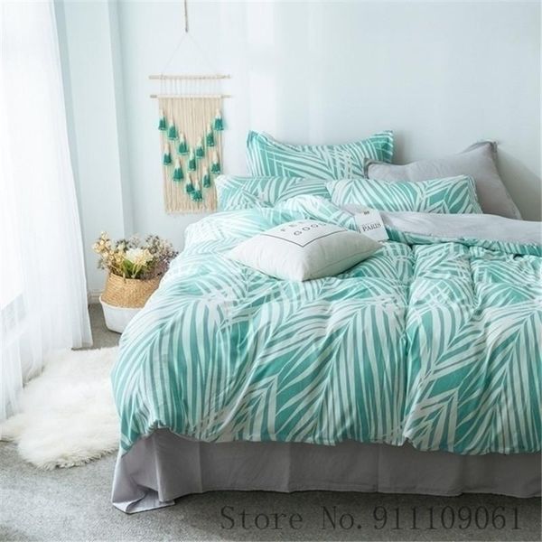 bedding sets home textiles set king twin full size duvet cover pillowcase bed sheet green leaf brief gray pattern bedclothes
bedding sets home textiles set king twin full size duvet cover pillowcase bed sheet green leaf brief gray pattern bedclothes