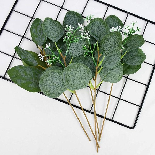 decorative flowers & wreaths 5pcs simulation silk eucalyptus leaf artificial green plants leaves for wedding decoration diy home decor
decorative flowers & wreaths 5pcs simulation silk eucalyptus leaf artificial green plants leaves for wedding decoration diy home decor