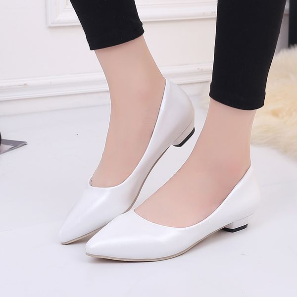 spring fall female pointed to toe leather white boat low wedding ladies slip in shoes596 flat shoes 8hxu, Black
spring fall female pointed to toe leather white boat low wedding ladies slip in shoes596 flat shoes 8hxu, Black