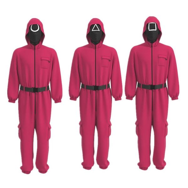 costume accessories squid game npc red jumpsuit uniform black headgear cosplay halloween party prop, Silver
costume accessories squid game npc red jumpsuit uniform black headgear cosplay halloween party prop, Silver