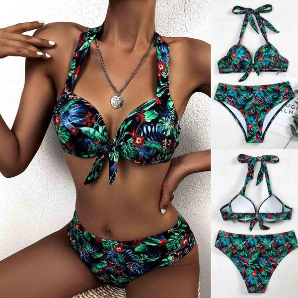 women fashion print bandage camisole two-piece swimsuit bathing suit bikini vacation split holiday seaside summer women 2021
women fashion print bandage camisole two-piece swimsuit bathing suit bikini vacation split holiday seaside summer women 2021