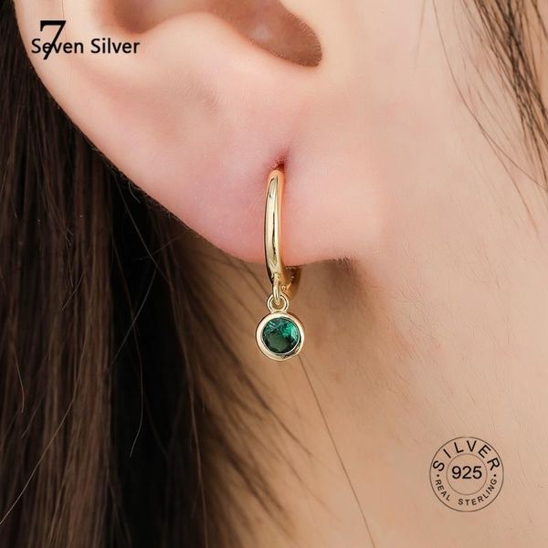 hoop & huggie 925 sterling silver elegant green zircon pearl asymmetric earrings fine jewelry for women party wholesale punk, Golden;silver
hoop & huggie 925 sterling silver elegant green zircon pearl asymmetric earrings fine jewelry for women party wholesale punk, Golden;silver