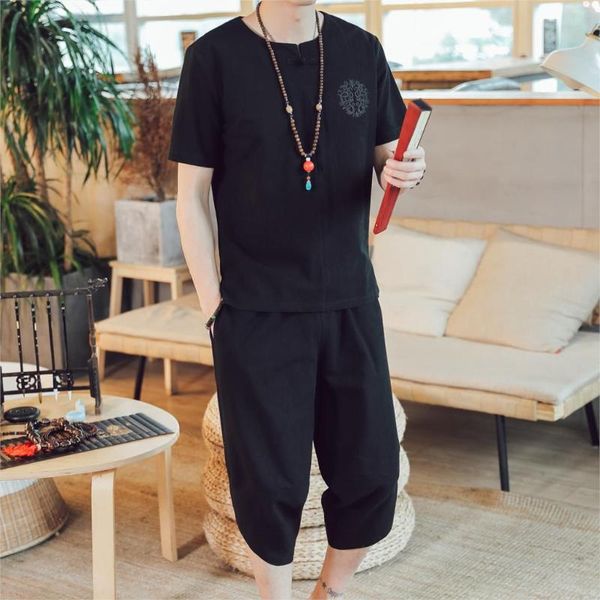 men's tracksuits -5xl japsnese streetwear casual tracksuit men short sleeve linen shirt + cropped pants plus size 5xl 4xl summer cloth, Gray
men's tracksuits -5xl japsnese streetwear casual tracksuit men short sleeve linen shirt + cropped pants plus size 5xl 4xl summer cloth, Gray