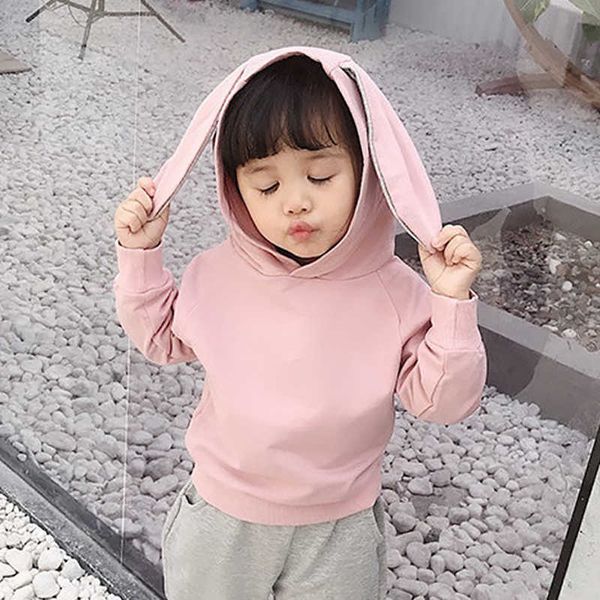 bear learder baby casual grils suits children solid long-sleeved sweater and pants trendy outifts rabbit hoodie clothes sets y0909, White
bear learder baby casual grils suits children solid long-sleeved sweater and pants trendy outifts rabbit hoodie clothes sets y0909, White