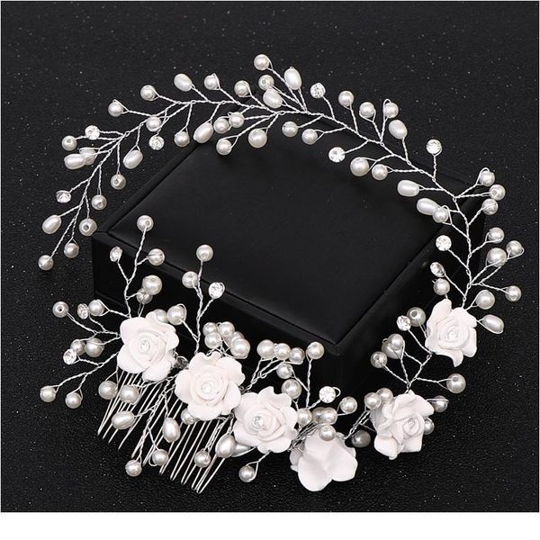 trendy flower silver color pearl wedding hair combs hair accessories decorative combs women hair jewelry wedding qylcrl
trendy flower silver color pearl wedding hair combs hair accessories decorative combs women hair jewelry wedding qylcrl