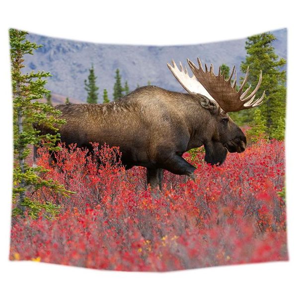 tapestries north american moose tapestry wall hanging customized bedspread bedsheets dorm cover home art room rug
tapestries north american moose tapestry wall hanging customized bedspread bedsheets dorm cover home art room rug