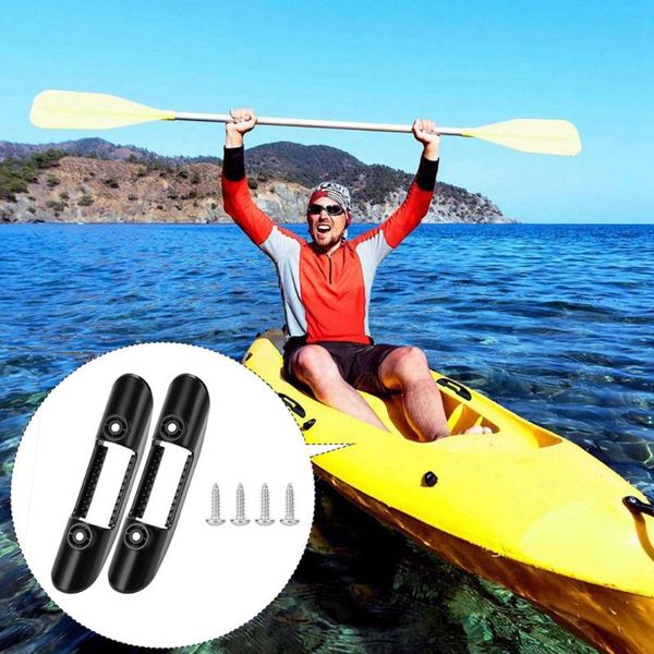 rafts/inflatable boats 2pcs black plastic kayak marine boat paddle holder clips for canoes oars keeper deck mount water sports
rafts/inflatable boats 2pcs black plastic kayak marine boat paddle holder clips for canoes oars keeper deck mount water sports