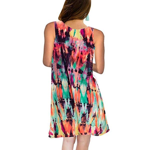 casual dresses tie dye printed women's summer sleeveless swing dress sundress with pocket vests vestidos de mujer, Black;gray
casual dresses tie dye printed women's summer sleeveless swing dress sundress with pocket vests vestidos de mujer, Black;gray