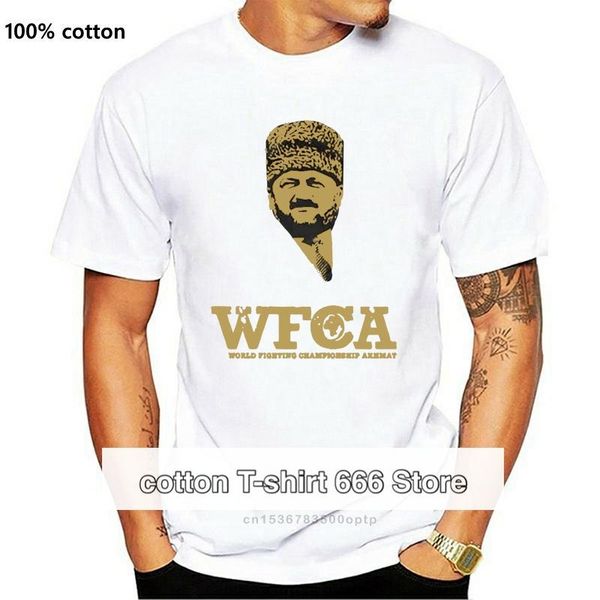 men's t-shirts chechnya wfca akhmad fight club t shirt chechen republic 2021 brand homme tees men summer short sleeves, White;black
men's t-shirts chechnya wfca akhmad fight club t shirt chechen republic 2021 brand homme tees men summer short sleeves, White;black