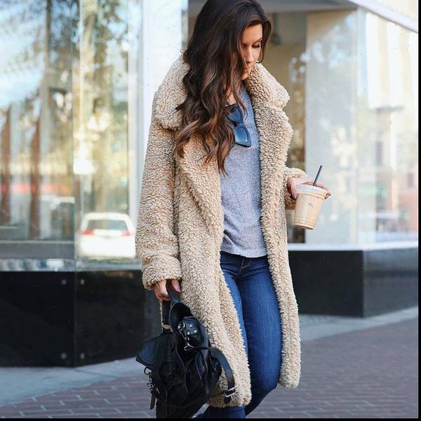 autumn winter jacket female coat 2021 solid color fleece coat casual outerwear warm soft cardigan fur jacket female women coat, Black;brown
autumn winter jacket female coat 2021 solid color fleece coat casual outerwear warm soft cardigan fur jacket female women coat, Black;brown