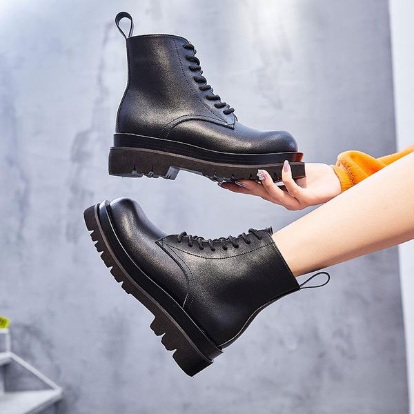 boots 2021 net red autumn and winter mid heel british women's leather medium tube short, Black
boots 2021 net red autumn and winter mid heel british women's leather medium tube short, Black