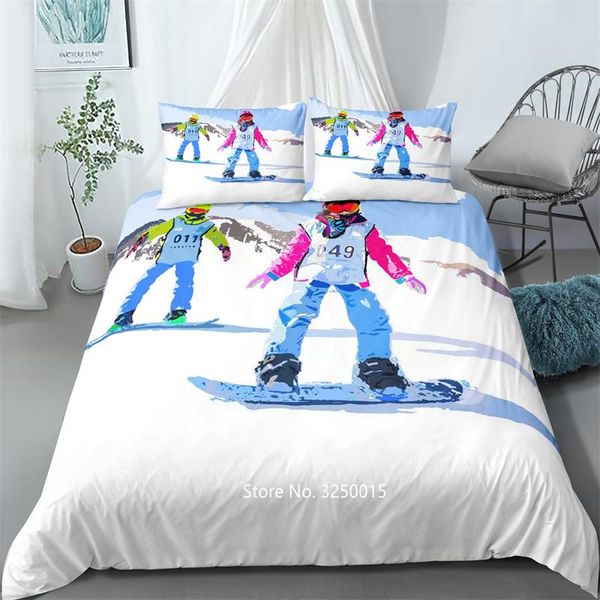 bedding sets 3d digital printing sports theme skiing cool fashion children teenagers bedroom decoration luxury home textiles
bedding sets 3d digital printing sports theme skiing cool fashion children teenagers bedroom decoration luxury home textiles