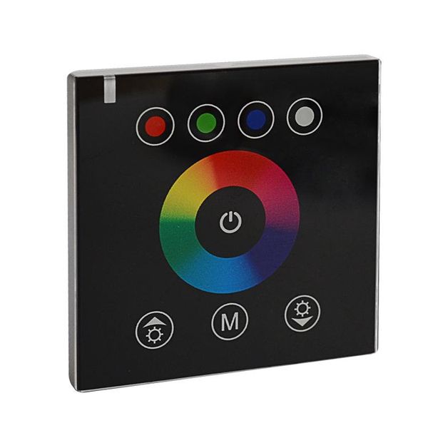 controllers glass panel wall mounted rgbw led dimmer touch controller for strips