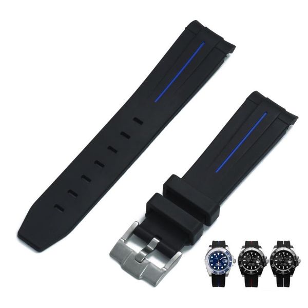 watch bands premium-grade black blue strap 20mm 22mm silicone rubber watchbands waterproof diving wristband bracelet silver buckle, Black;brown
watch bands premium-grade black blue strap 20mm 22mm silicone rubber watchbands waterproof diving wristband bracelet silver buckle, Black;brown