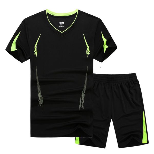 2021 new summer sporting sets short sleeve t shirt+shorts two piece set sweatsuit quick drying tracksuit for men m-9xl cxw3, White;black
2021 new summer sporting sets short sleeve t shirt+shorts two piece set sweatsuit quick drying tracksuit for men m-9xl cxw3, White;black
