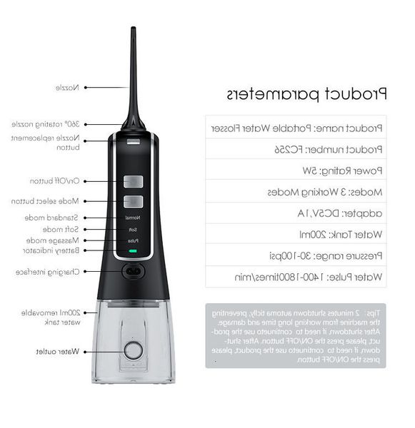 oral irrigator usb rechargeable water flosser portable vibrition sonic dental scaler teeth cleaner dentist tool whiten teeth
oral irrigator usb rechargeable water flosser portable vibrition sonic dental scaler teeth cleaner dentist tool whiten teeth