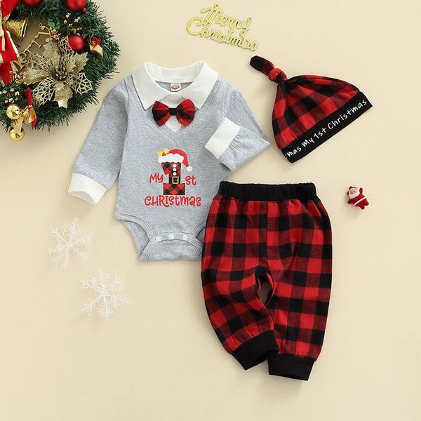 clothing sets 3pcs baby boys christmas costumes cartoon printed bow long sleeves romper+plaid pants+hat clothes set for toddler infant, White
clothing sets 3pcs baby boys christmas costumes cartoon printed bow long sleeves romper+plaid pants+hat clothes set for toddler infant, White