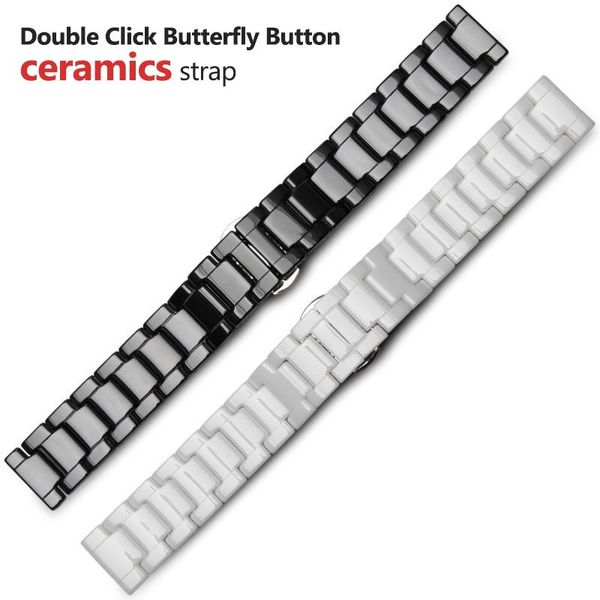 watch bands 2021 superior ceramic watchband 14mm 16mm 18mm 20mm 22mm black straight end bracelet with butterfly buckle push-button clasp, Black;brown
watch bands 2021 superior ceramic watchband 14mm 16mm 18mm 20mm 22mm black straight end bracelet with butterfly buckle push-button clasp, Black;brown