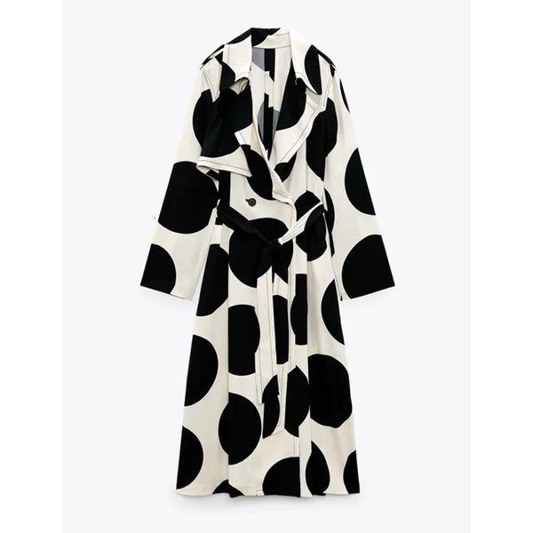 women's trench coats za autumn women's clothing fashion all-match casual european and american style polka dot printed windbreaker, Tan;black
women's trench coats za autumn women's clothing fashion all-match casual european and american style polka dot printed windbreaker, Tan;black