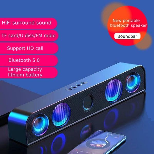 portable speakers the soundbar wireless bluetooth speaker smart computer sound box bar for tv support fm radio
portable speakers the soundbar wireless bluetooth speaker smart computer sound box bar for tv support fm radio