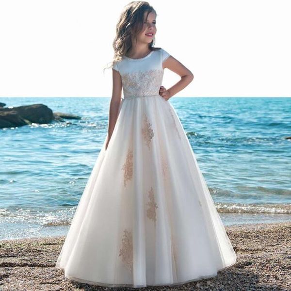 girl's dresses flower girl dress white princess lace applique tulle long sleeves first holy communion birthday party, Red;yellow
girl's dresses flower girl dress white princess lace applique tulle long sleeves first holy communion birthday party, Red;yellow