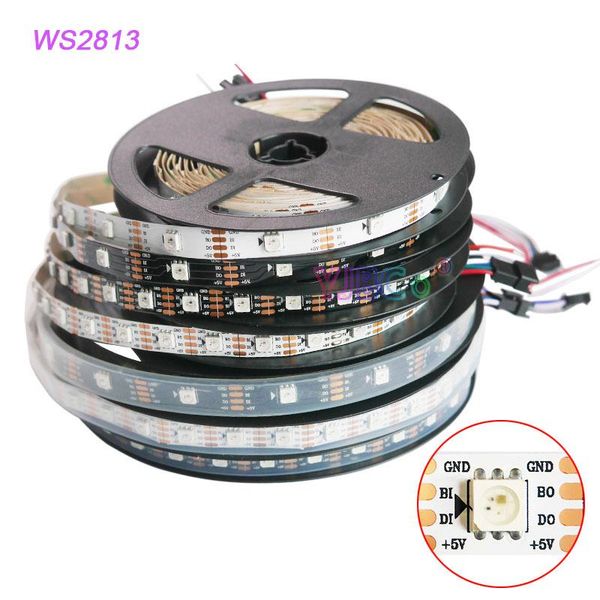 strips 1m/2m/3m/4m/5m ws2813 led strip light addressable dual-signal dc5v ws2812b updated rgb lamp tape 30/60 pixels/leds/m
strips 1m/2m/3m/4m/5m ws2813 led strip light addressable dual-signal dc5v ws2812b updated rgb lamp tape 30/60 pixels/leds/m