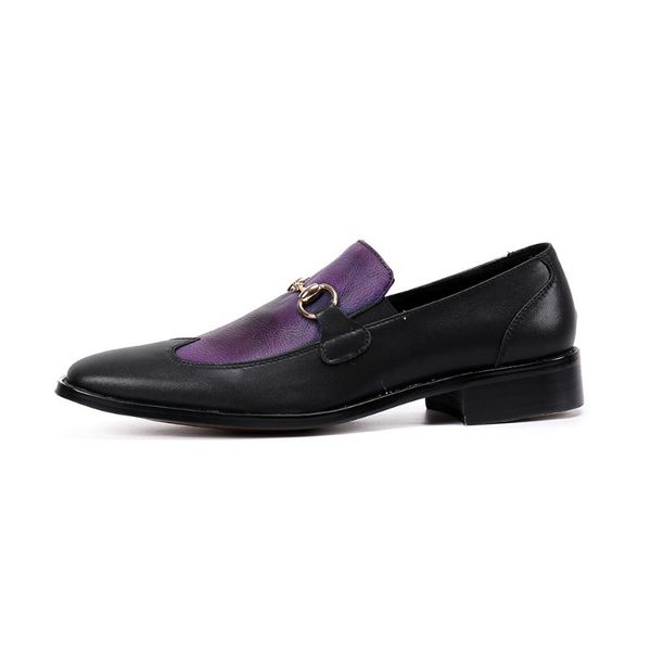 dress shoes trend leather man-made shoes, spring in autumn, men's casual business wedding, Black
dress shoes trend leather man-made shoes, spring in autumn, men's casual business wedding, Black