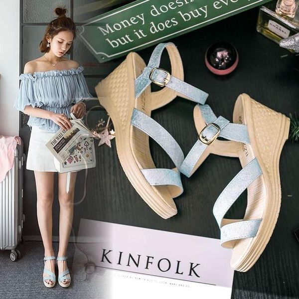 sandals rome buckle strap ladies 2021 summer wedge female leisure thick high heels platform shoes woman plus size35-41, Black
sandals rome buckle strap ladies 2021 summer wedge female leisure thick high heels platform shoes woman plus size35-41, Black