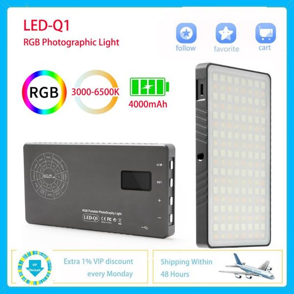 flash heads led-q1 12w 4000mah led rgb pography light po studio video vlog recording live selfie lamp 3000k-6500k dimming fill
flash heads led-q1 12w 4000mah led rgb pography light po studio video vlog recording live selfie lamp 3000k-6500k dimming fill