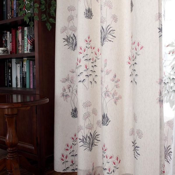 curtain & drapes fresh american vintage curtains cotton linen printed for bedroom living room study semi-shading yarn
curtain & drapes fresh american vintage curtains cotton linen printed for bedroom living room study semi-shading yarn