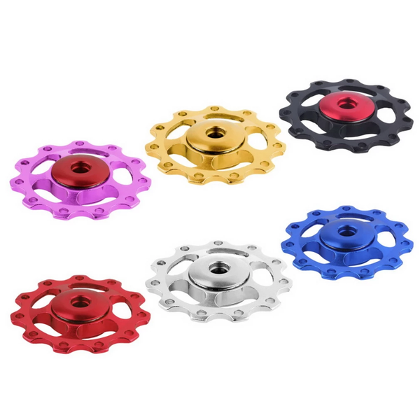 bike derailleurs 11t bicycle variable speed guide wheel mountain accessory transmission rear dial steel bearing cnc anode cycling equipment
bike derailleurs 11t bicycle variable speed guide wheel mountain accessory transmission rear dial steel bearing cnc anode cycling equipment