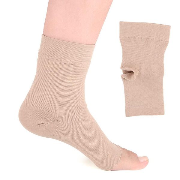 men's socks 1 pair ankle compression sleeve brace support open toe elastic thin for men and women, Black
men's socks 1 pair ankle compression sleeve brace support open toe elastic thin for men and women, Black