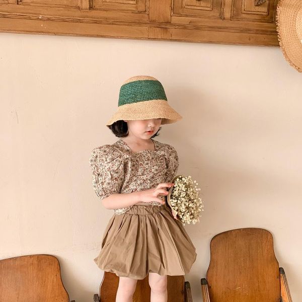 clothing sets summer elegant littl girls clothes flower short sleeve shirt&bract skirt 2 pieces fashion korean children outfits set, White
clothing sets summer elegant littl girls clothes flower short sleeve shirt&bract skirt 2 pieces fashion korean children outfits set, White